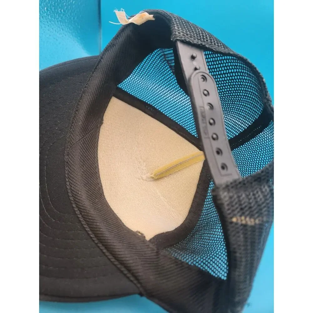 Vtg Aley Body Shop Snapback trucker hat cap wichita mesh